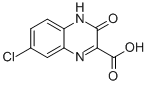 7-氯-3-氧代-3,4-二氢喹噁啉-2-羧酸结构式_4017-34-9结构式