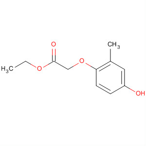 2-(4-羟基-2-甲基苯氧基)乙酸乙酯结构式_403612-14-6结构式