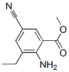 (9ci)-2-氨基-5-氰基-3-乙基-苯甲酸甲酯结构式_403841-96-3结构式