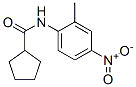 (9ci)-n-(2-甲基-4-硝基苯基)-环戊烷羧酰胺结构式_404352-87-0结构式