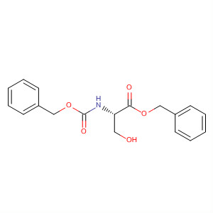 n-[(苯基甲氧基)羰基]-丝氨酸苯甲酯结构式_40489-45-0结构式