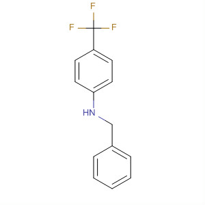 N-苄基-4-(三氟甲基)苯胺结构式_405-81-2结构式