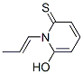 (9ci)-6-羟基-1-(1-丙烯基)-2(1H)-吡啶硫酮结构式_40585-04-4结构式