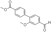 4-甲酰基-2-甲氧基联苯-4-羧酸甲酯结构式_406233-36-1结构式