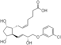 氯前列醇结构式_40665-92-7结构式