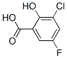 3-Chloro-5-fluorosalicylic acidStructure,4068-62-6Structure 3-Chloro-5-fluorosalicylic acid Structure,4068-62-6Structure