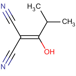 2-(1-羟基-2-甲基亚丙基)丙二腈结构式_40798-08-1结构式