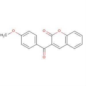 3-(4-甲氧基苯甲酰基)-2H-色烯-2-酮结构式_40888-66-2结构式