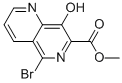 5-溴-8-羟基-1,6-萘啶-7-羧酸甲酯结构式_410544-37-5结构式