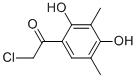 (9ci)-2-氯-1-(2,4-二羟基-3,5-二甲基苯基)-乙酮结构式_412022-03-8结构式
