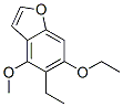 (9ci)-6-乙氧基-5-乙基-4-甲氧基-苯并呋喃结构式_412027-11-3结构式
