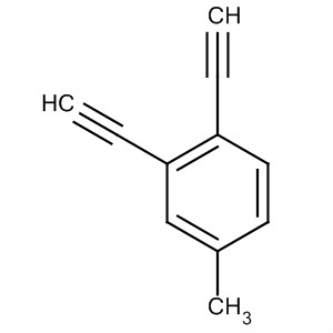 (9ci)-1,2-二乙炔-4-甲基-苯结构式_412041-50-0结构式