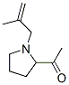 (9ci)-1-[1-(2-甲基-2-丙烯基)-2-吡咯烷]-乙酮结构式_412320-83-3结构式