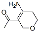 (9ci)-1-(4-氨基-5,6-二氢-2H-吡喃-3-基)-乙酮结构式_412323-98-9结构式