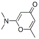 (9ci)-2-(二甲基氨基)-6-甲基-4H-吡喃-4-酮结构式_412338-33-1结构式