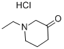 1-乙基-3-哌啶酮盐酸盐结构式_41361-28-8结构式