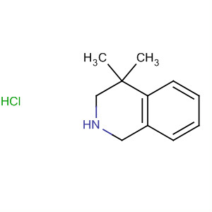 4,4-二甲基-1,2,3,4-四氢异喹啉盐酸盐结构式_41565-86-0结构式