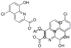 Aluminum 5-chloro-8-hydroxyquinolinateStructure,41584-66-1Structure Aluminum 5-chloro-8-hydroxyquinolinate Structure,41584-66-1Structure