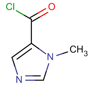 1-甲基-1H-咪唑-5-羰酰氯结构式_41716-12-5结构式