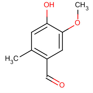 4-羟基-5-甲氧基-2-甲基苯甲醛结构式_42044-81-5结构式