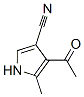 (9ci)-4-乙酰基-5-甲基-1H-吡咯-3-甲腈结构式_42046-57-1结构式