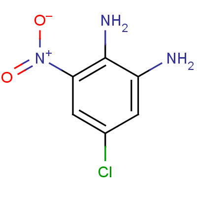 5-氯-3-硝基-1,2-苯二胺结构式_42389-30-0结构式