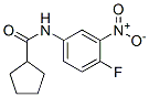 (9ci)-n-(4-氟-3-硝基苯基)-环戊烷羧酰胺结构式_424811-75-6结构式