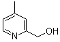 (4-甲基-吡啶-2-基)-甲醇结构式_42508-74-7结构式