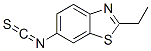(9ci)-2-乙基-6-异硫代氰酰基-苯并噻唑结构式_42517-27-1结构式