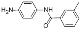 N-(4-氨基苯基)-3-甲基苯甲酰胺结构式_425651-25-8结构式