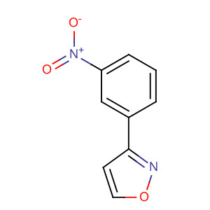 3-(3-硝基-苯基)-异噁唑结构式_4264-04-4结构式