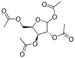 1,2,3,5-四乙酰基-D－木呋喃糖结构式_42927-46-8结构式