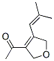 (9ci)-1-[2,5-二氢-4-(2-甲基-1-丙烯基)-3-呋喃]-乙酮结构式_429680-04-6结构式