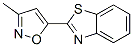 Benzothiazole, 2-(3-methyl-5-isoxazolyl)-(9ci) Structure,43193-12-0Structure