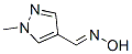 (9ci)-1-甲基-,肟1H-吡唑-4-羧醛结构式_43193-15-3结构式