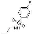 N-丙基-4-氟苯磺酰胺结构式_433-05-6结构式