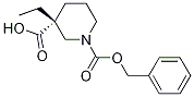 (R)-哌啶-1,3-二羧酸 1-苄酯 3-乙酯结构式_435275-85-7结构式