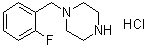 1-(2-氟苄基)哌嗪结构式_435345-41-8结构式