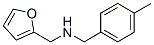 1-(呋喃-2-基)-N-(4-甲基苄基)甲胺结构式_436099-83-1结构式