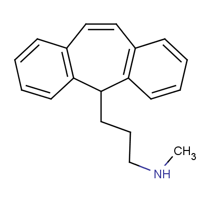 普罗替林结构式_438-60-8结构式