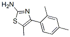 4-(2,4-二甲基苯基)-5-甲基-1,3-噻唑-2-胺结构式_438227-56-6结构式