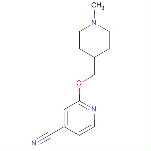 2-[(1-甲基-4-哌啶)甲氧基]吡啶-4-甲腈结构式_442846-85-7结构式