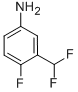 (9ci)-3-(二氟甲基)-4-氟-苯胺结构式_445303-96-8结构式