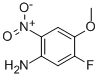 5-氟-4-甲氧基-2-硝基苯胺结构式_446-20-8结构式