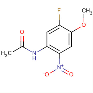 N-(5-氟-4-甲氧基-2-硝基苯基)乙酰胺结构式_448-26-0结构式