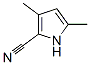 3,5-Dimethylpyrrole-2-carbonitrileStructure,4513-92-2Structure 3,5-Dimethylpyrrole-2-carbonitrile Structure,4513-92-2Structure