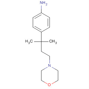 4-(2-甲基-4-吗啉butan-2-基)苯胺结构式_453562-79-3结构式