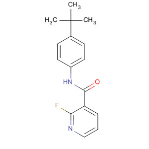 N-(4-叔丁基苯基)-2-氟烟酰胺结构式_453563-05-8结构式