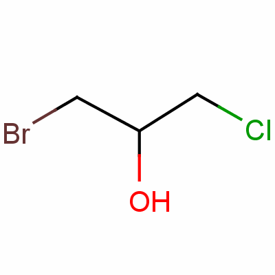 1-溴-3-氯丙烷-2-醇结构式_4540-44-7结构式