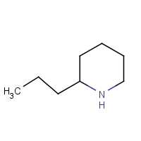 (S)-2-丙基哌啶结构式_458-88-8结构式
